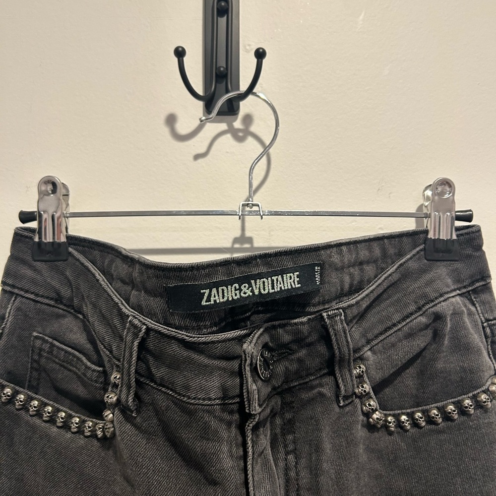 Zadig & Voltaire Women's Dark Gray/Black Jeans